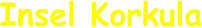 Insel Korkula